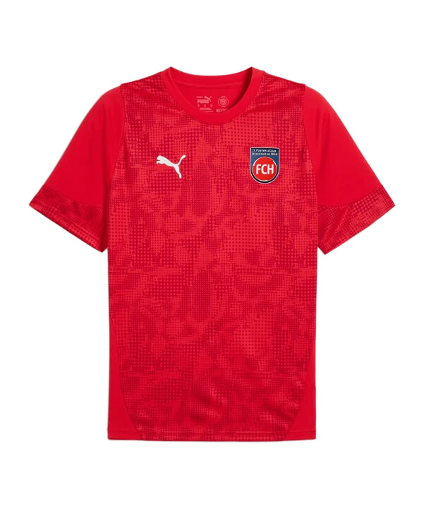 puma 1.fc heidenheim träningströja röd f01