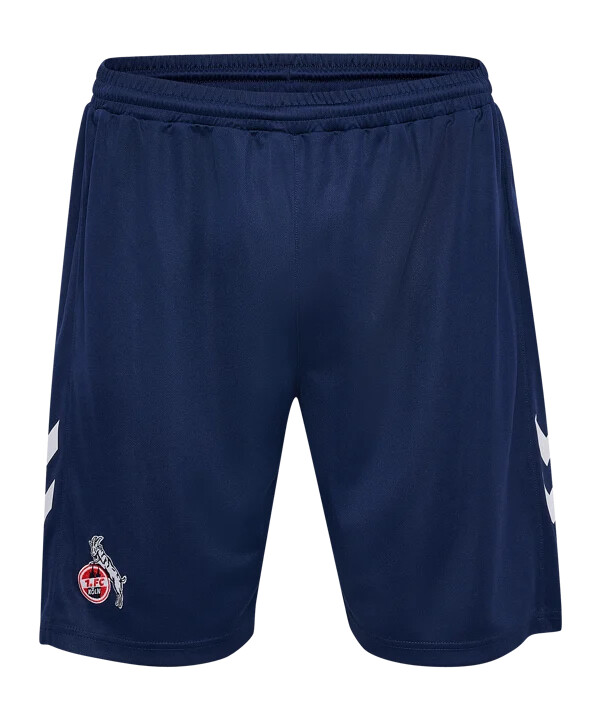 hummel 1. fc köln shorts 3e 20242025 blå f7666