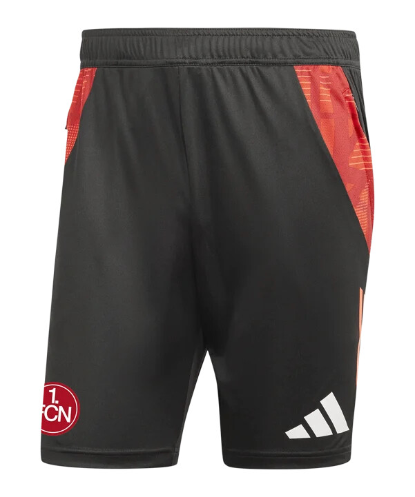 adidas 1.fc nürnberg träningsshorts svarta röda