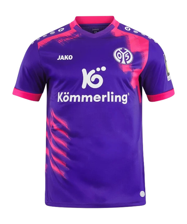 jako 1. fsv mainz 05 tröja borta 20252026 lila f656