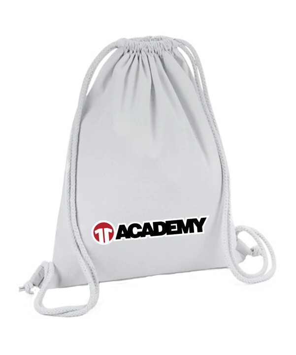 11ts academy gymbag bokstäver grå
