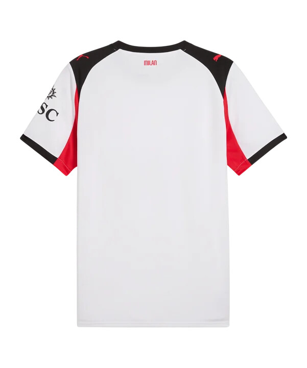 puma ac milan replica bortatröja vit f02