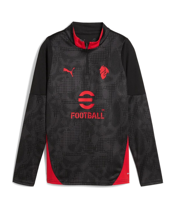 puma ac milan träningströja barn svart f04