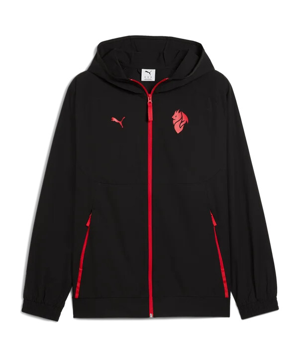 puma ac milan pumatech vävd jacka svart f04