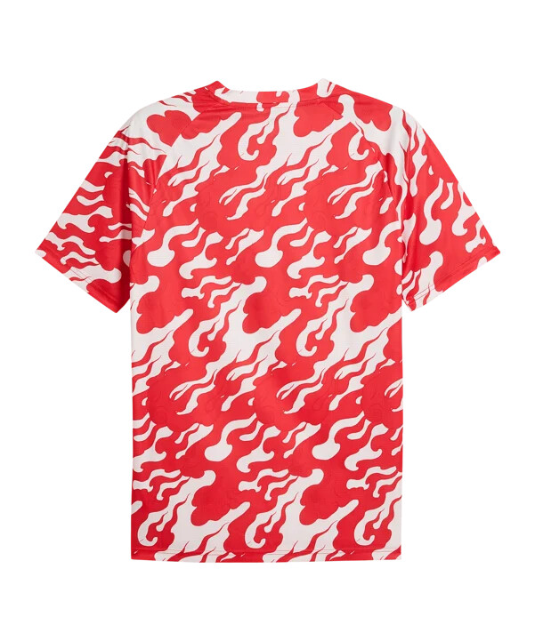 puma ac milan uppvärmningströja vit f02