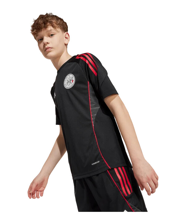 adidas ajax amsterdam tränings-t-shirt barn svart