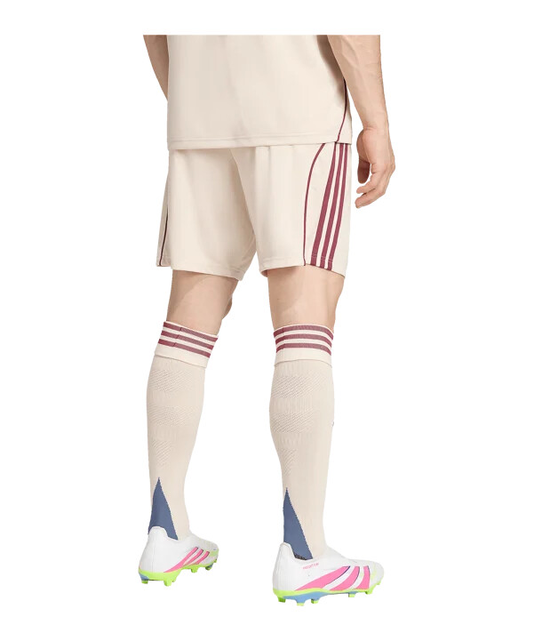 adidas ajax amsterdam short 3e 20252026 beige