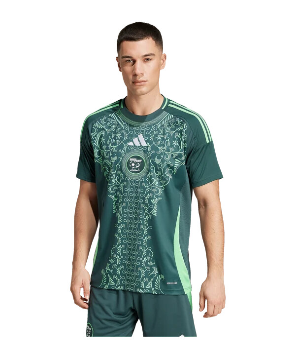 adidas algeriet bortatröja 2024 grön