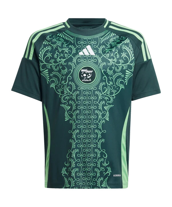 adidas algeriet bortatröja 2024 barn grön