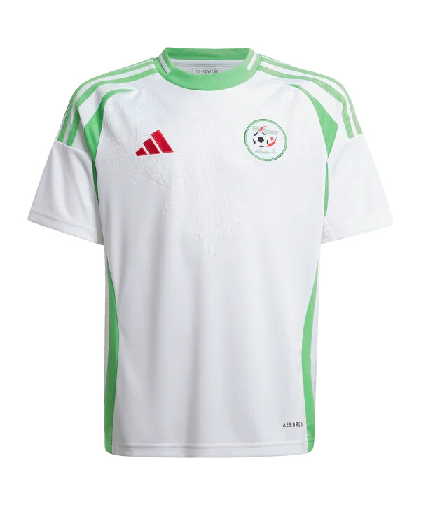 adidas algeriet hemmatröja 2024 barn vit