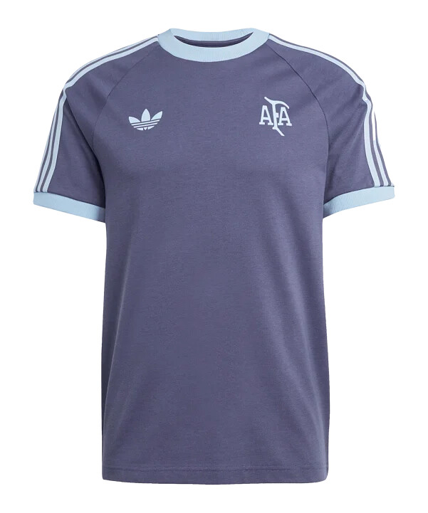 adidas argentina 125-årsjubileum t-shirt blå