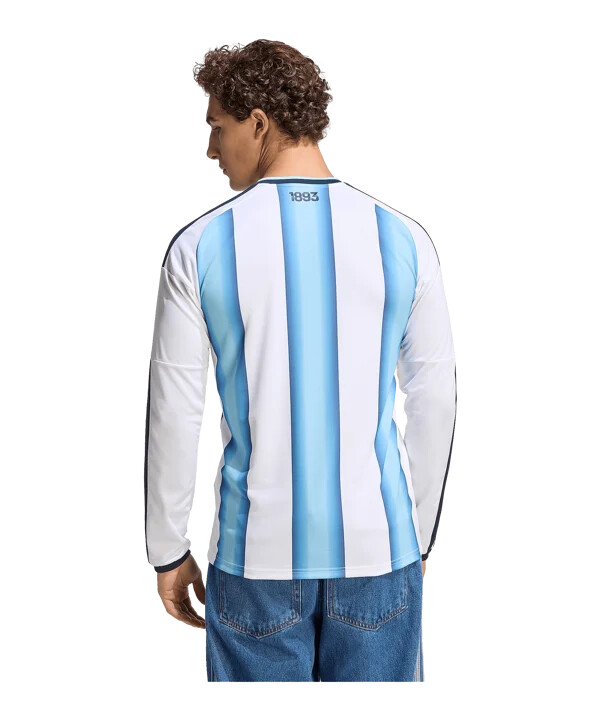 adidas argentina långärmad hemmatröja vm 2026 vit