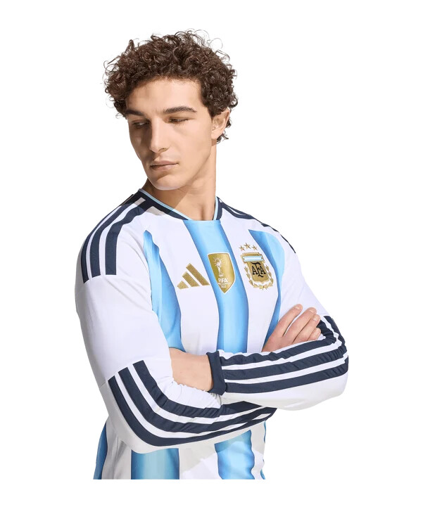 adidas argentina långärmad hemmatröja vm 2026 vit