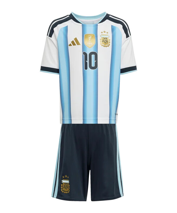 adidas argentina messi tröja hemma vm 2026 barn vit
