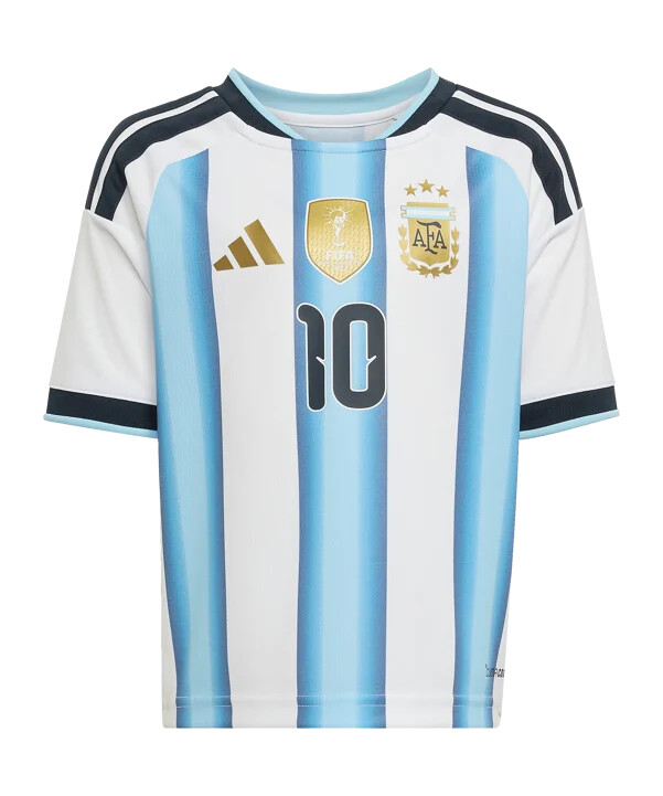 adidas argentina messi tröja hemma vm 2026 barn vit