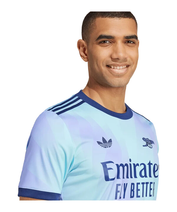 adidas originals fc arsenal london 3e tröja 20242025 turkos
