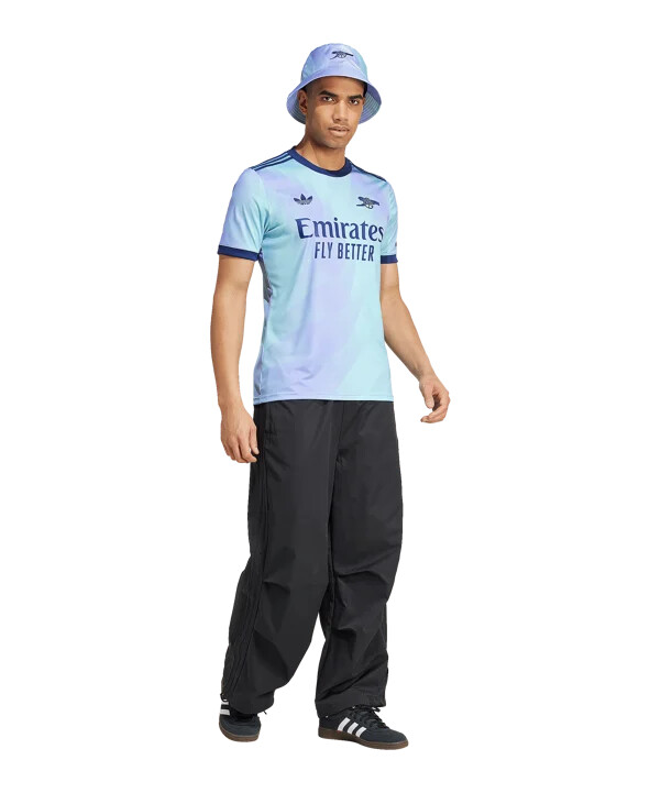 adidas originals fc arsenal london 3e tröja 20242025 turkos
