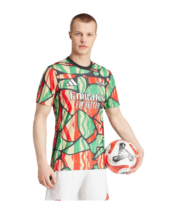 adidas fc arsenal london förberedelsetröja 202425 röd