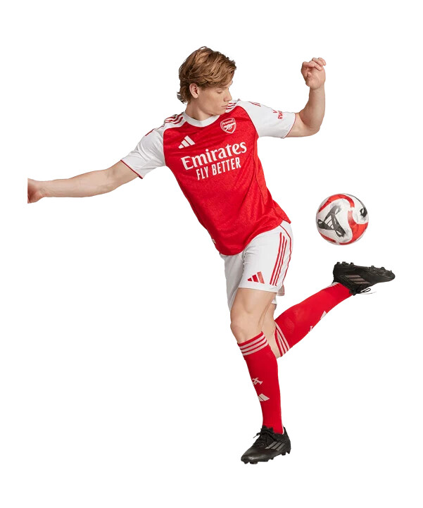 adidas fc arsenal london authentic hemmatröja 202526 röd