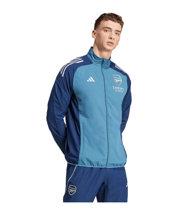 adidas fc arsenal london tävlingströja blå
