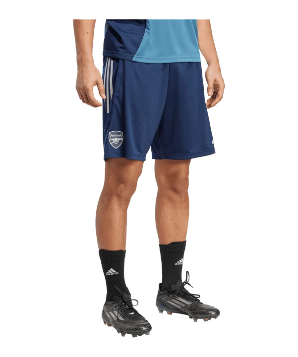 adidas fc arsenal london träningsshorts blå