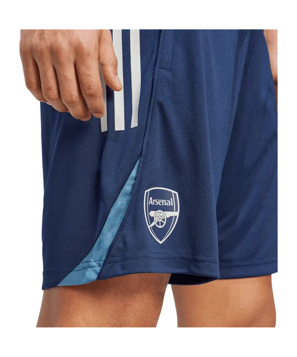 adidas fc arsenal london träningsshorts blå