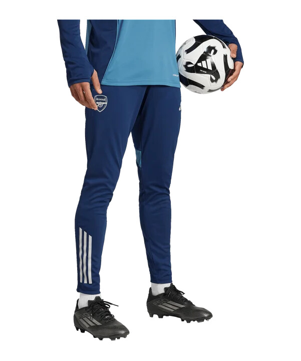adidas fc arsenal london träningsbyxor blå