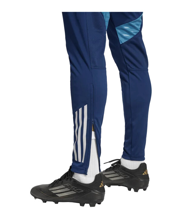 adidas fc arsenal london träningsbyxor blå