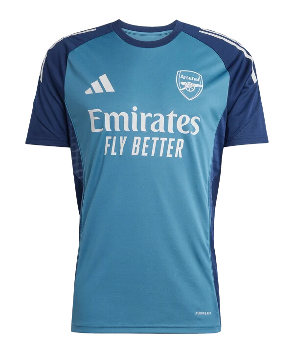 adidas fc arsenal london träningströja blå