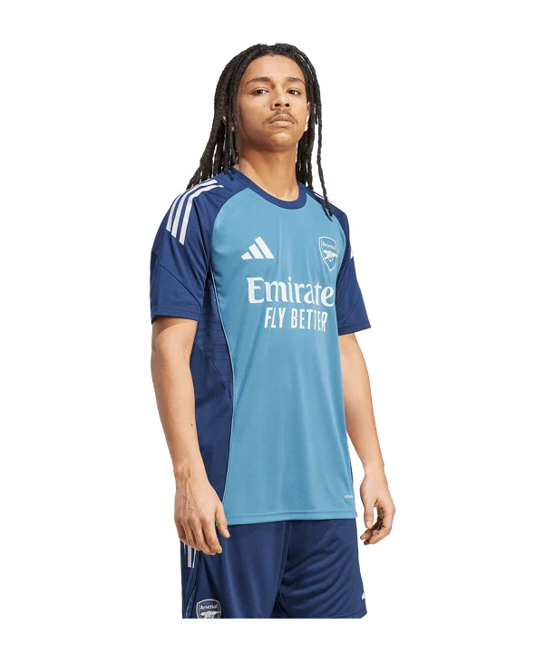 adidas fc arsenal london träningströja blå