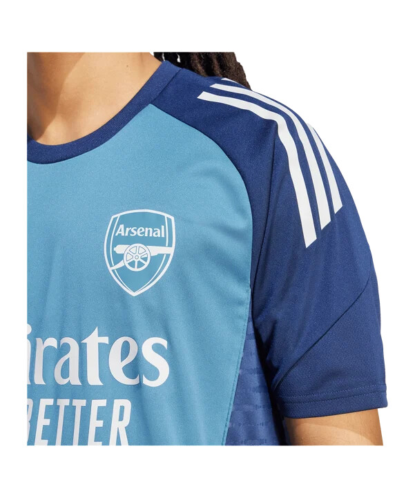 adidas fc arsenal london träningströja blå