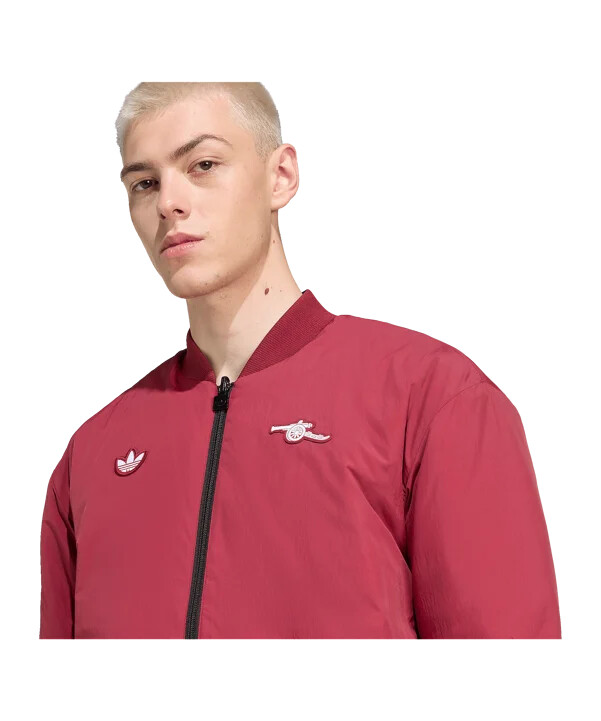 adidas fc arsenal london icon jacka röd