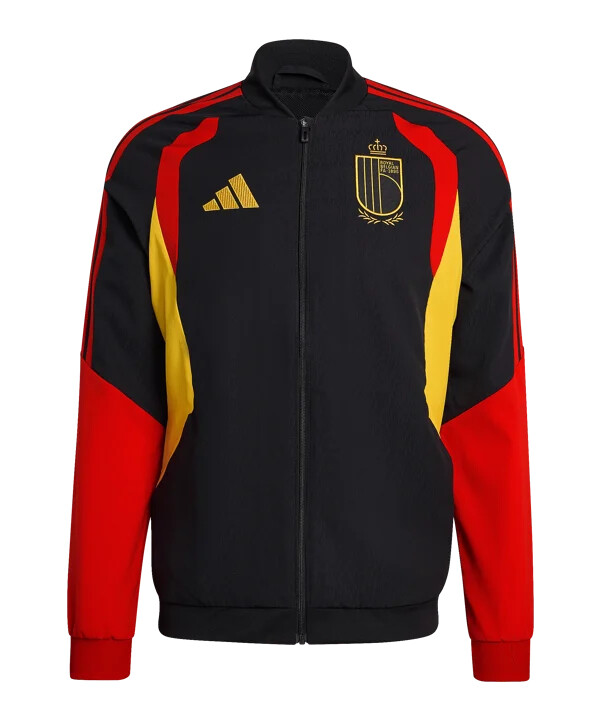 adidas belgien tiro presentationsjacka svart