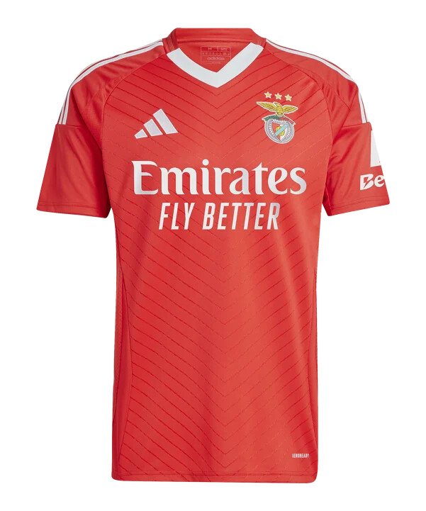 adidas benfica lissabon tröja hemma 20242025 barn röd