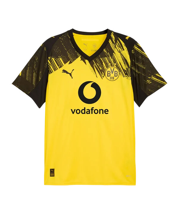 puma borussia dortmund hemmatröja 20252026 gul f01