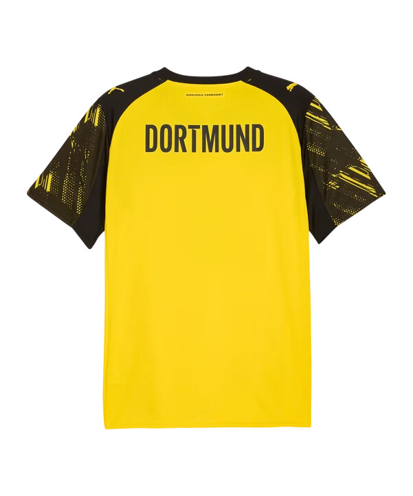 puma borussia dortmund hemmatröja 20252026 gul f01