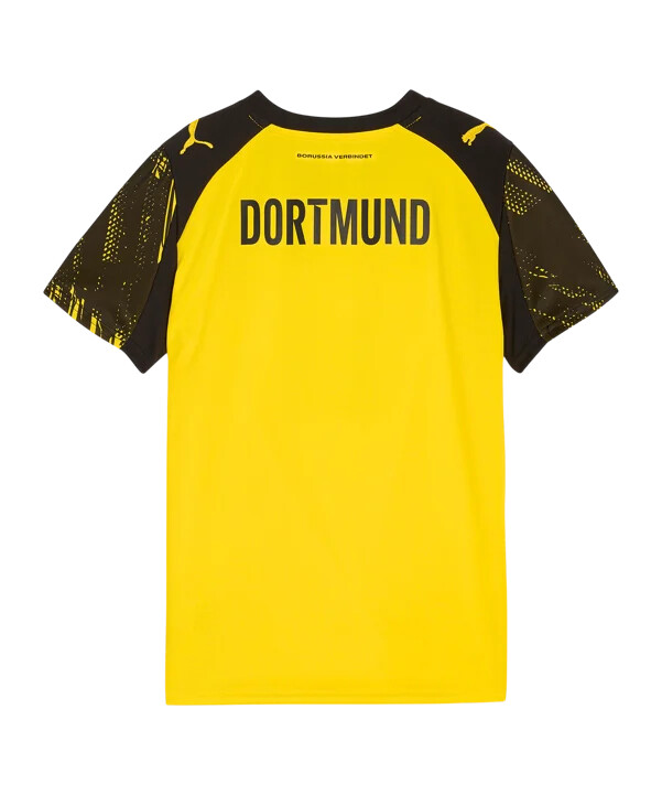 puma borussia dortmund hemmatröja 20252026 barn gul f01