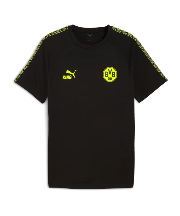 puma borussia dortmund king t-shirt svart f09