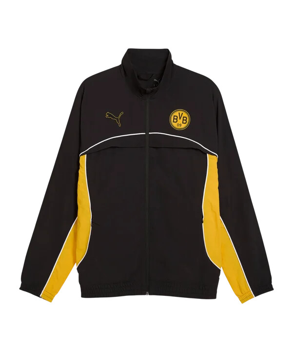 puma borussia dortmund ftblstatement cellerator jacka svart f10