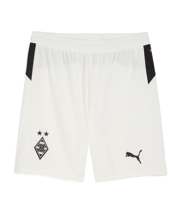puma borussia mönchengladbach short home 20252026 vit f01