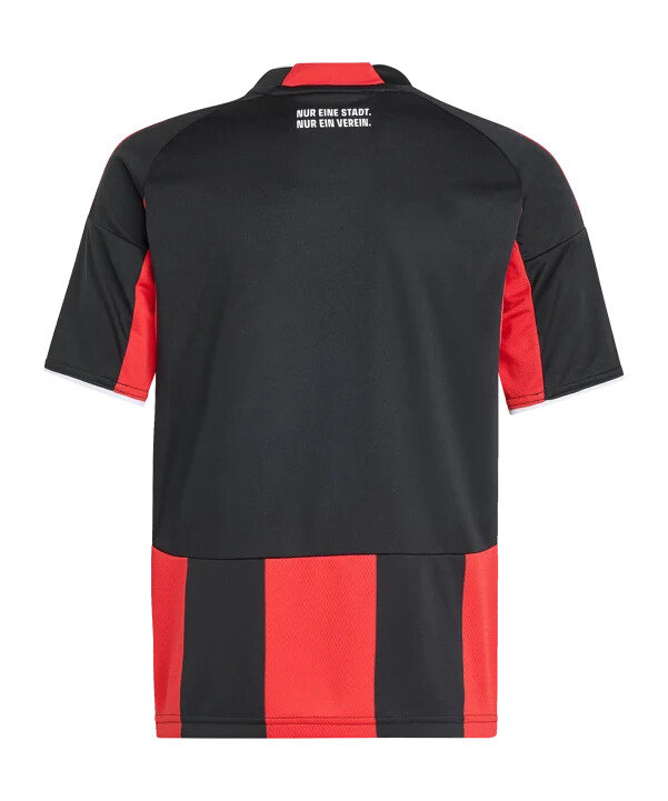 adidas eintracht frankfurt home jersey 20252026 barn svart