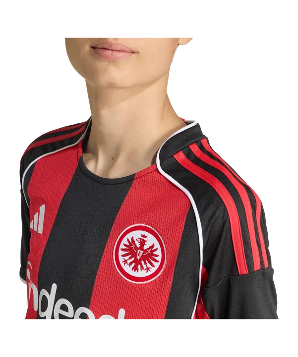 adidas eintracht frankfurt home jersey 20252026 barn svart