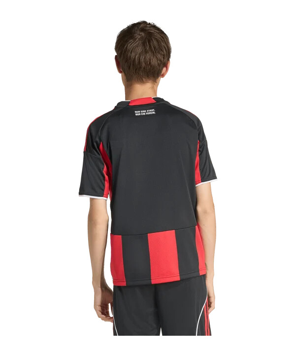 adidas eintracht frankfurt home jersey 20252026 barn svart