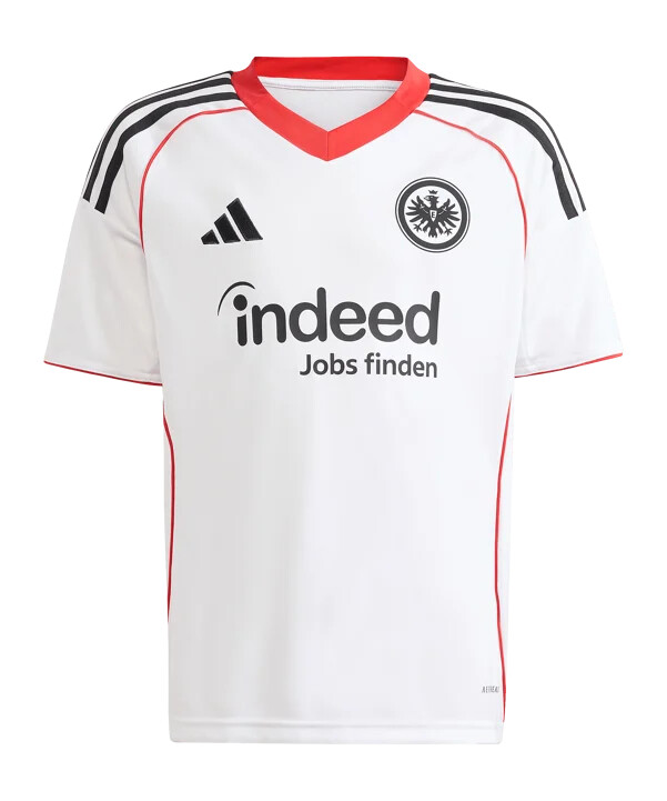 adidas eintracht frankfurt bortatröja 20252026 barn vit