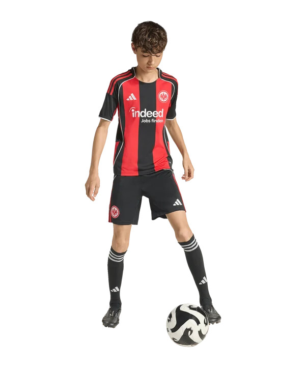 adidas eintracht frankfurt home shorts 20252026 barn svart