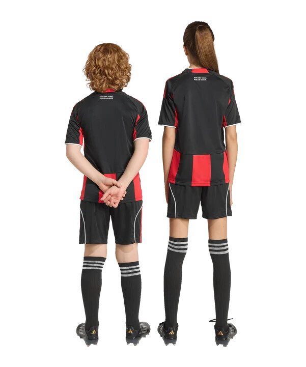 adidas eintracht frankfurt home shorts 20252026 barn svart