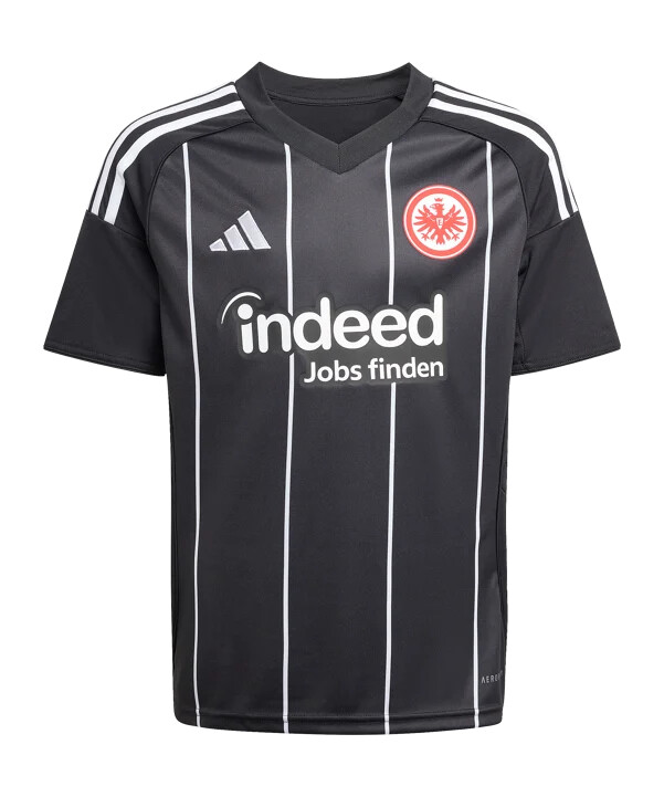 adidas eintracht frankfurt tröja 4e 20252026 barn svart