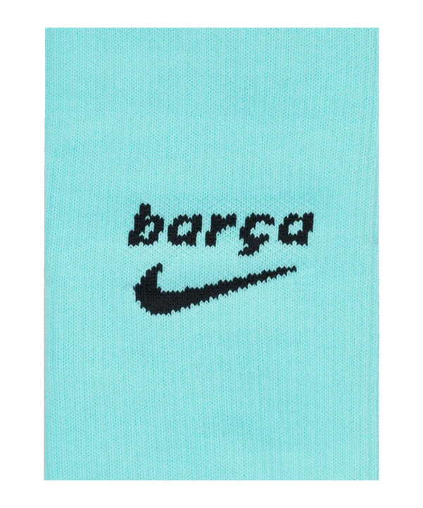 nike fc barcelona strumpor 3e 20232024 blå f486
