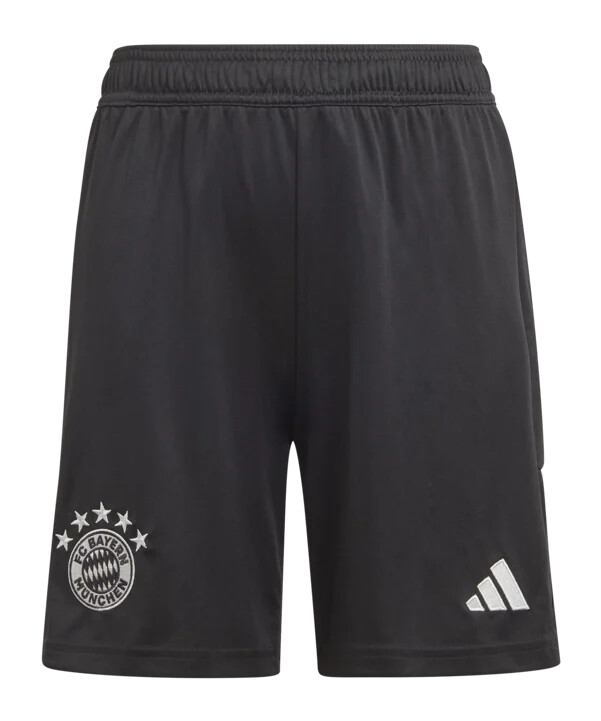 adidas fc bayern münchen målvaktsshorts 20232024 barn svart