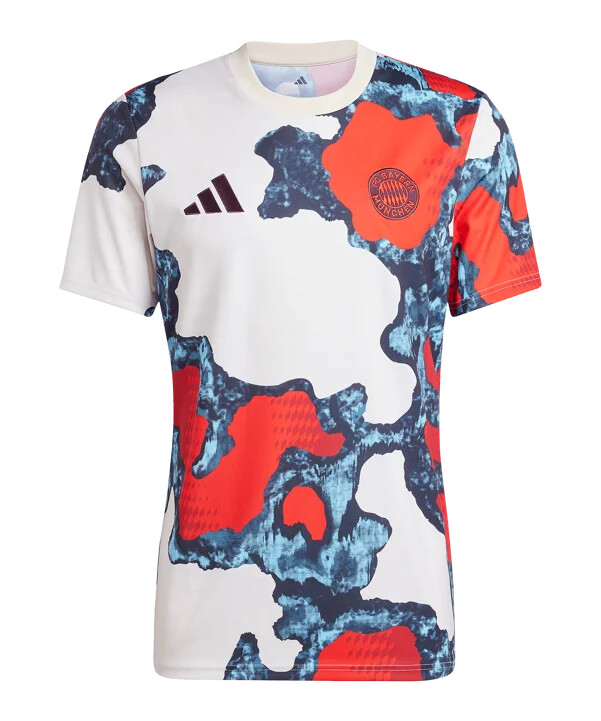adidas fc bayern münchen förberedelsetröja 202425 röd
